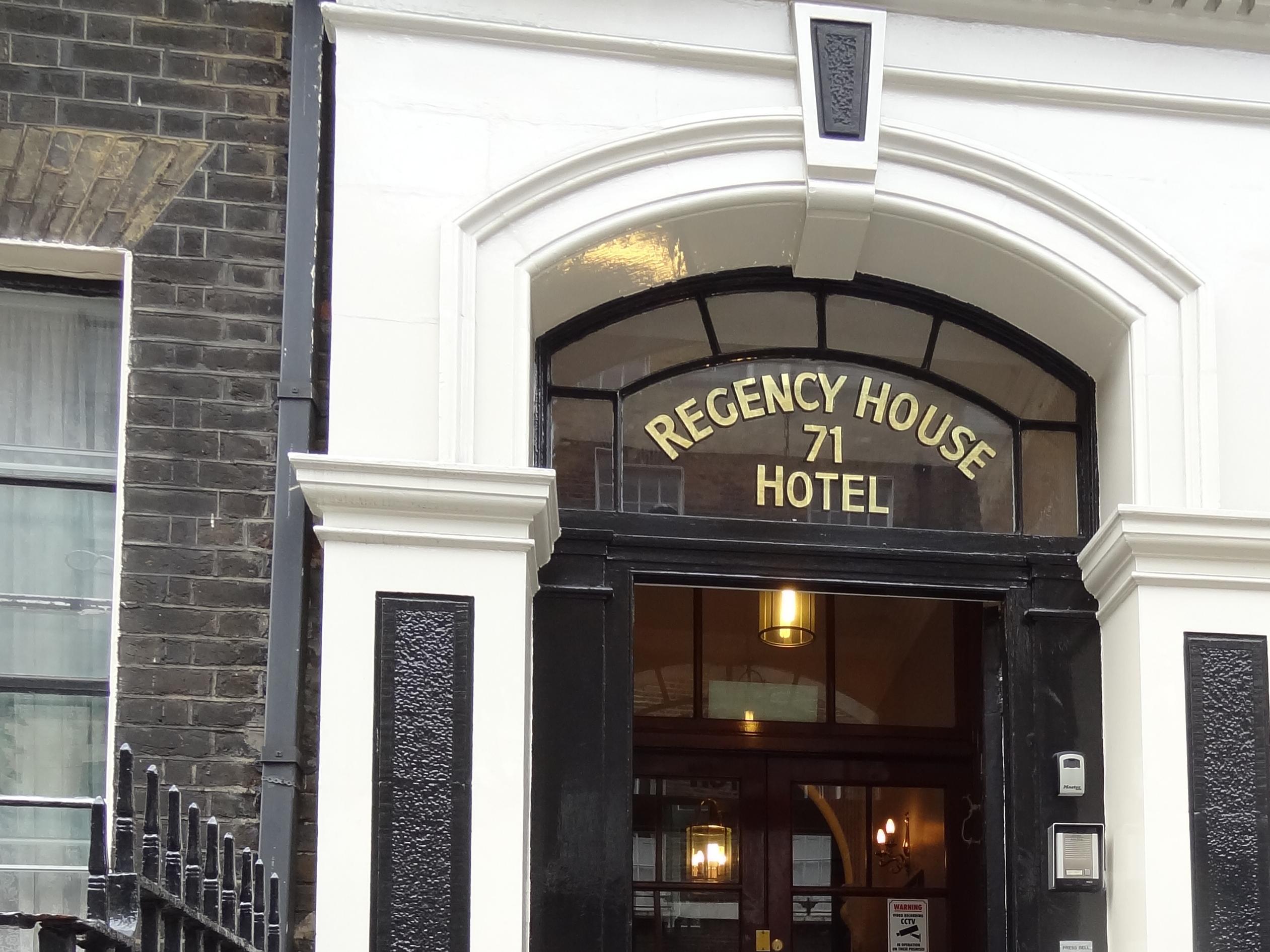リージェンシー ハウス ホテル ロンドン エクステリア 写真
